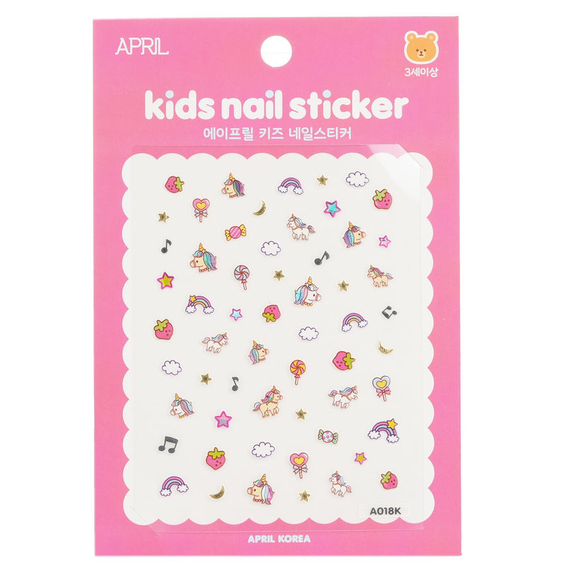 April Korea April Kids Nail Sticker - # A017K  1pack