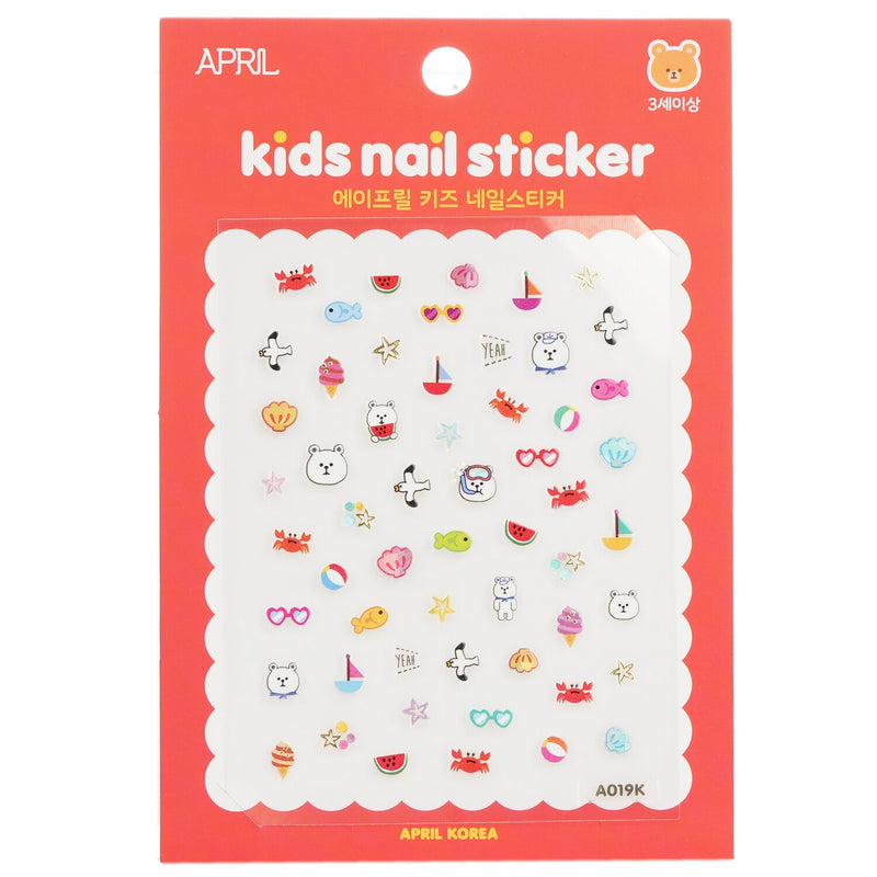 April Korea April Kids Nail Sticker - # A024K  1pack