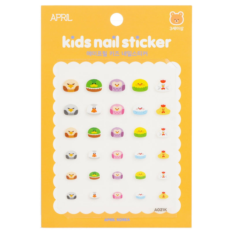 April Korea April Kids Nail Sticker - # A017K  1pack