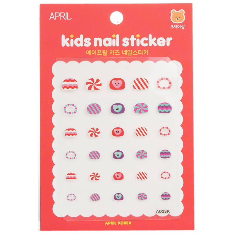 April Korea April Kids Nail Sticker - # A009K  1pack