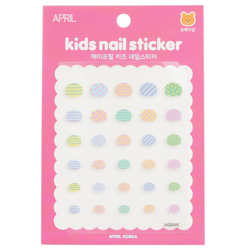 April Korea April Kids Nail Sticker - # A021K  1pack