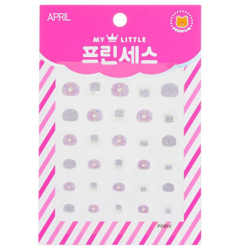 April Korea Princess Kids Nail Sticker - # P001K  1pack