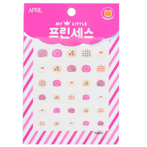 April Korea Princess Kids Nail Sticker - # P002K  1pack