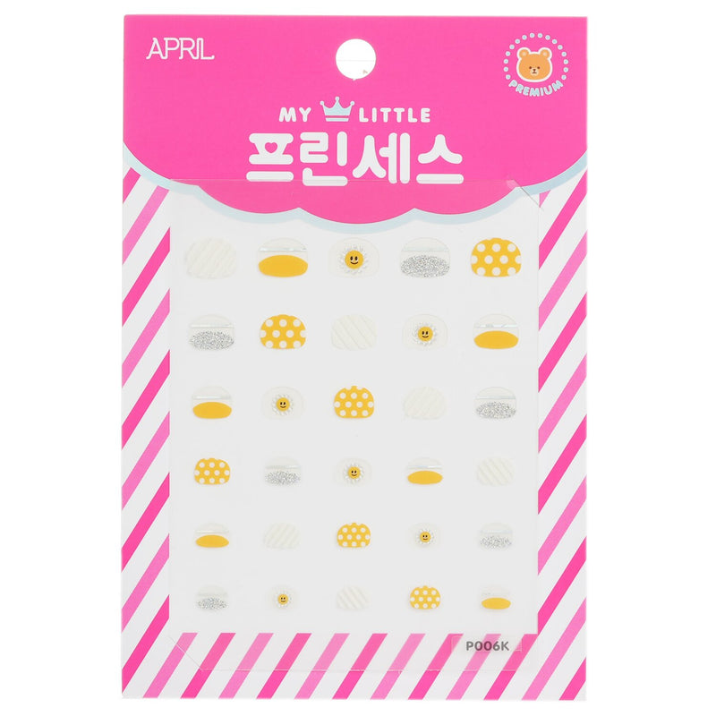 April Korea Princess Kids Nail Sticker - # P003K  1pack