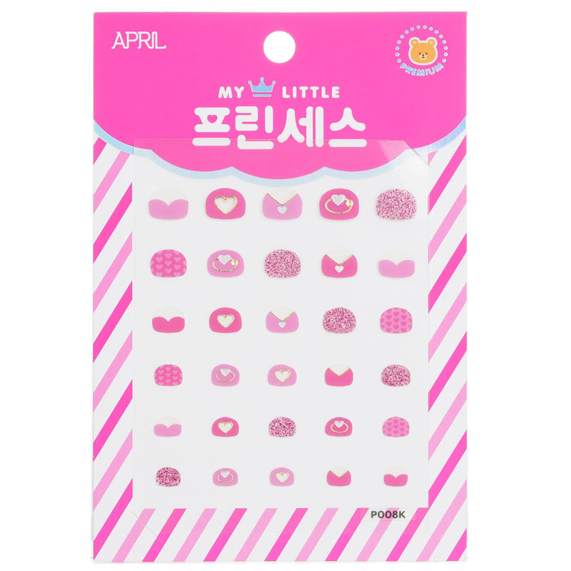 April Korea Princess Kids Nail Sticker - # P001K  1pack