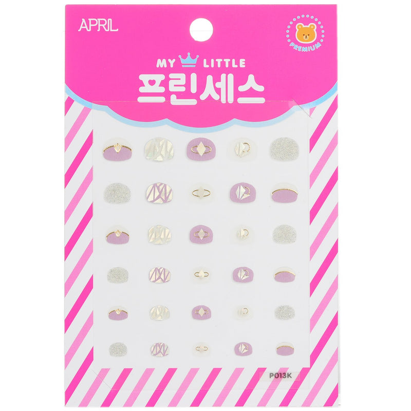 April Korea Princess Kids Nail Sticker - # P008K  1pack