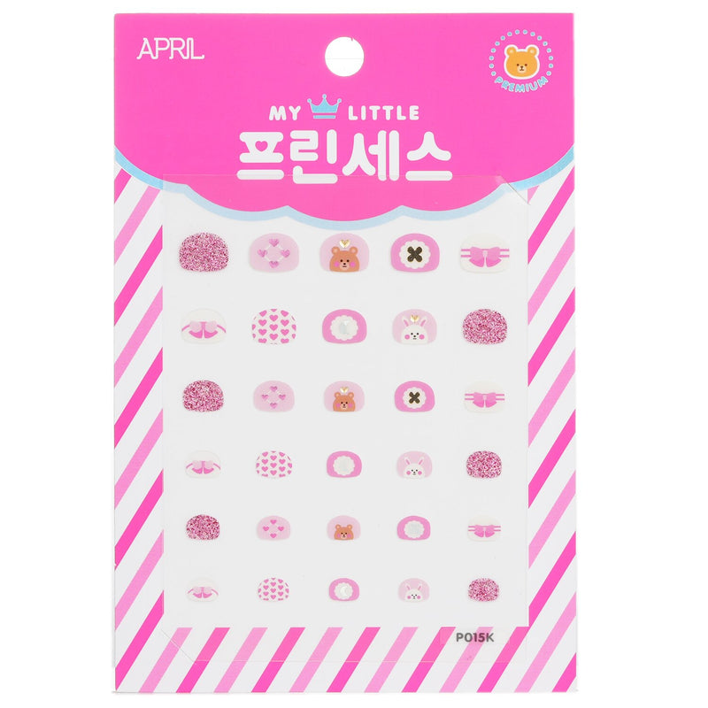 April Korea Princess Kids Nail Sticker - # P001K  1pack