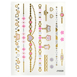 April Korea Princess Jewel Body Sticker - # JT002K  1pc