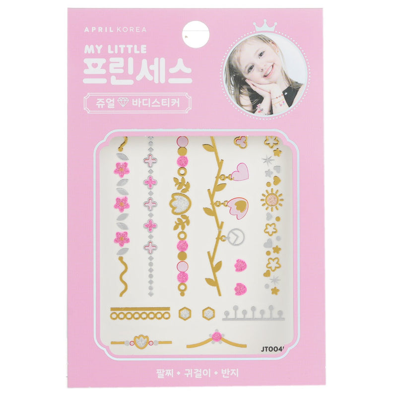 April Korea Princess Jewel Body Sticker - # JT002K  1pc