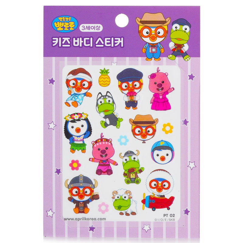 April Korea Pororo Body Sticker - # CT02  1pc