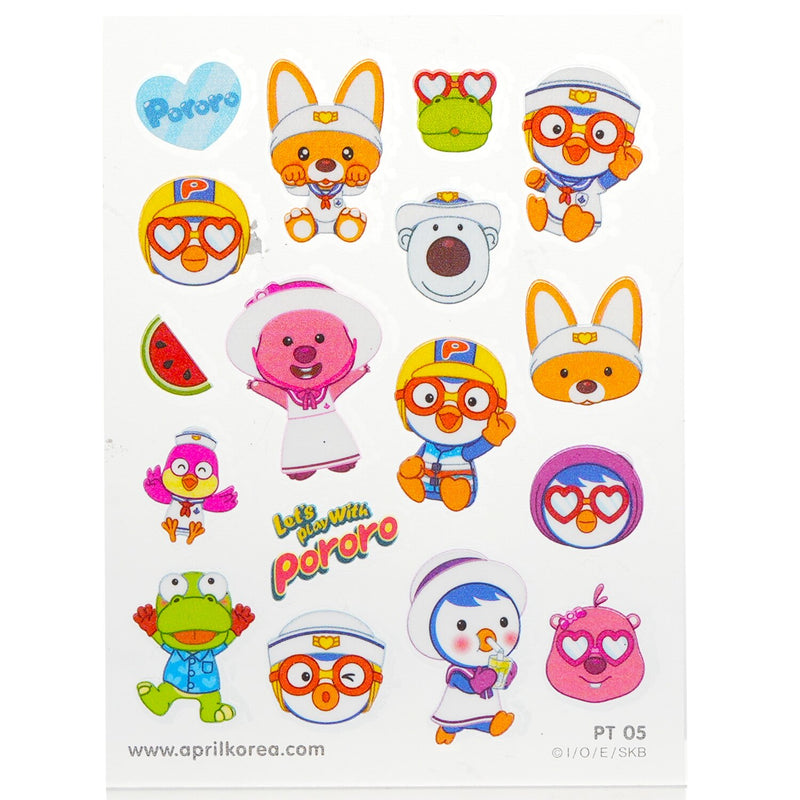 April Korea Pororo Body Sticker - # PT05  1pc