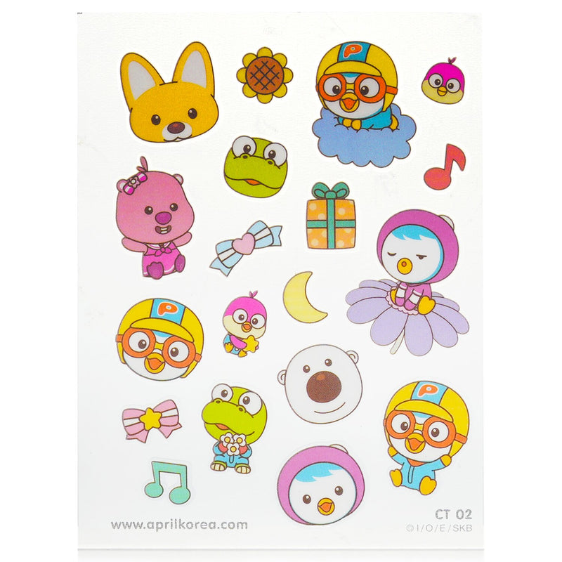 April Korea Pororo Body Sticker - # CT02  1pc