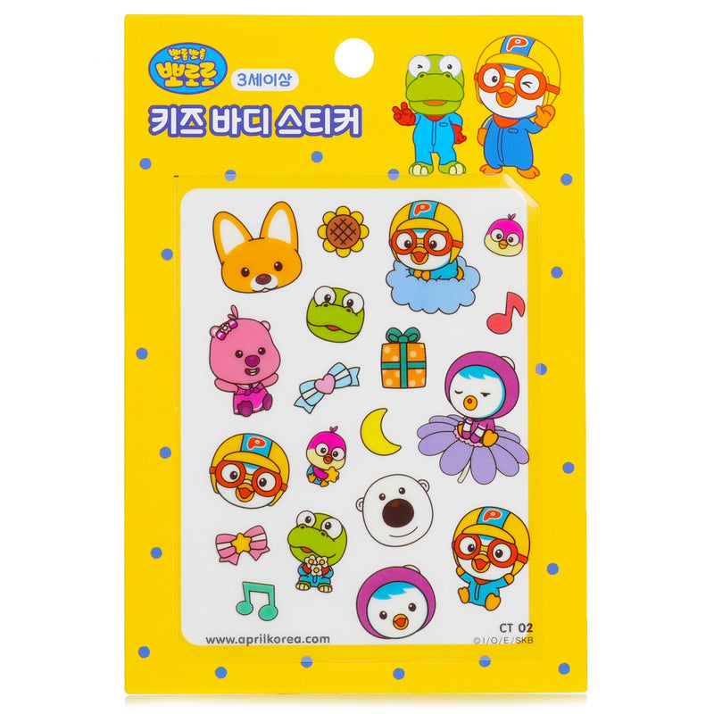 April Korea Pororo Body Sticker - # CT02  1pc