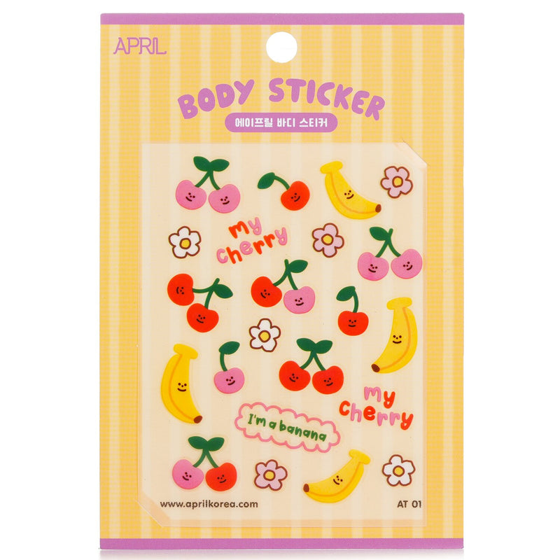 April Korea April Body Sticker - # AT 01  1pc