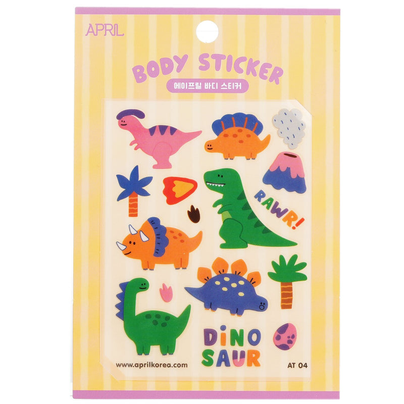 April Korea April Body Sticker - # AT 02  1pc