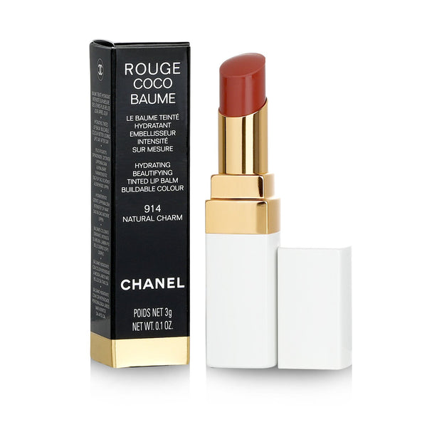 Chanel Rouge Coco Baume Hydrating Beautifying Tinted Lip Balm - # 914 Natural Charm  3g/0.1oz
