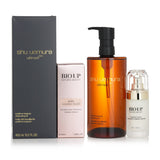 Shu Uemura Ultime8 Sublime Beauty Cleansing Oil 450ml (Free: Natural Beauty BIO UP Firming Serum 40ml)  2pcs