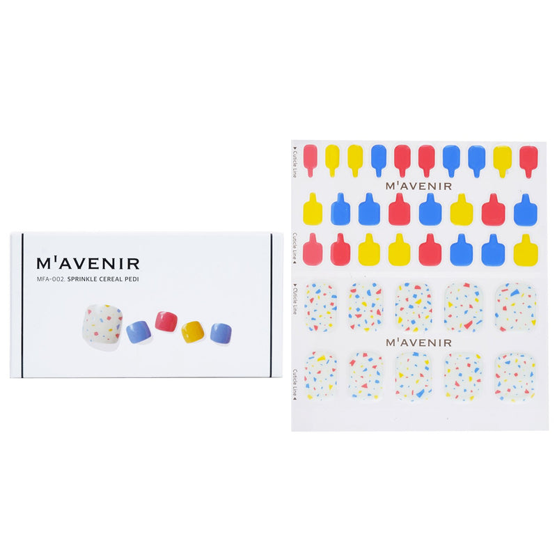 Mavenir Nail Sticker (Assorted Colour) - # Brillante Sepia Nail  32pcs