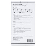 Mavenir Nail Sticker (Black) - # Black Neonstar Pedi  36pcs