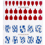 Mavenir Nail Sticker (Patterned) - # Shell We Burgundy Pedi  36pcs