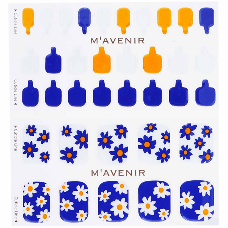 Mavenir Nail Sticker (Patterned) - # Daisy Flower Garden Pedi  36pcs