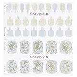 Mavenir Nail Sticker (Patterned) - # Powder Of Gold Pedi  36pcs