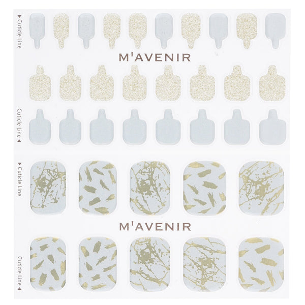 Mavenir Nail Sticker (Patterned) - # Powder Of Gold Pedi  36pcs