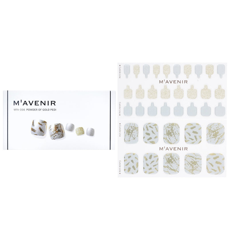 Mavenir Nail Sticker (Patterned) - # Mint Cream Dot Pedi  36pcs