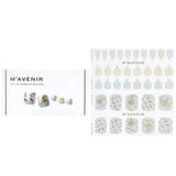 Mavenir Nail Sticker (Patterned) - # Shell We Burgundy Pedi  36pcs