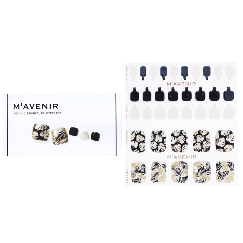 Mavenir Nail Sticker (Patterned) - # Powder Of Gold Pedi  36pcs