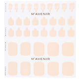 Mavenir Nail Sticker (Pink) - # Classic Babypink Pedi  36pcs