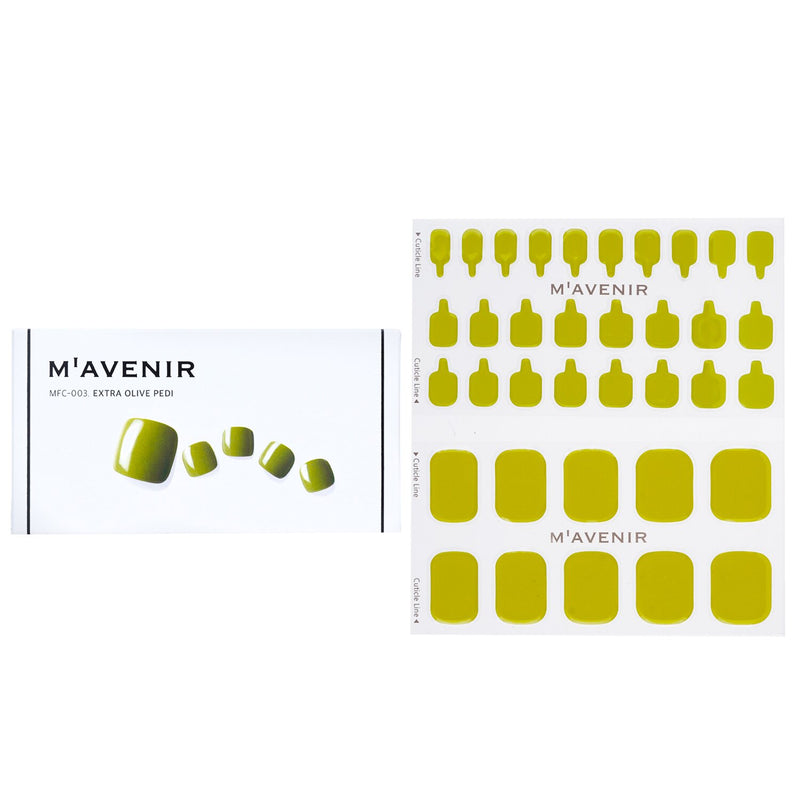 Mavenir Nail Sticker (Green) - # Extra Olive Pedi  36pcs