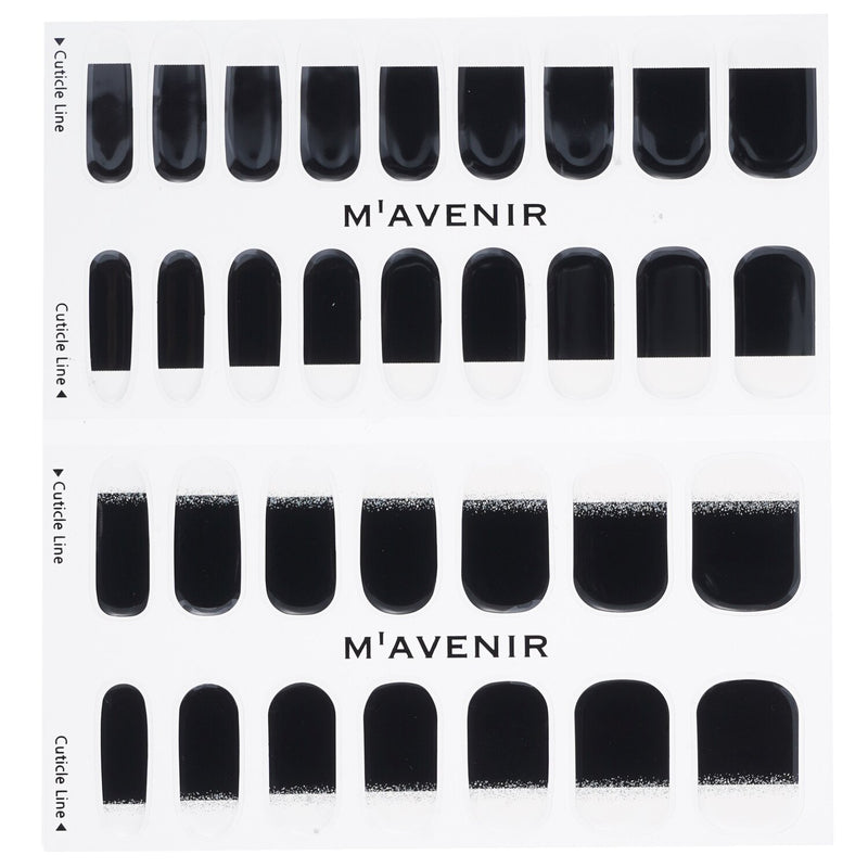 Mavenir Nail Sticker - # Modern And Black Nail  32pcs