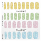 Mavenir Nail Sticker (Assorted Colour) - # Pastel Cereal Nail  32pcs