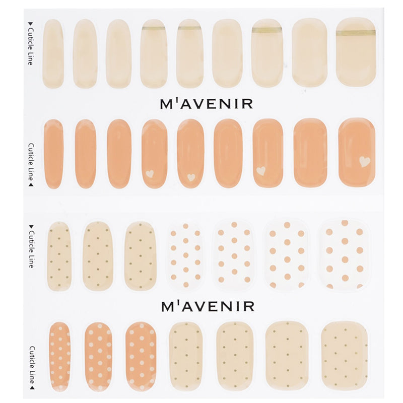 Mavenir Nail Sticker (Orange) - # Princesa Dot Nail  32pcs