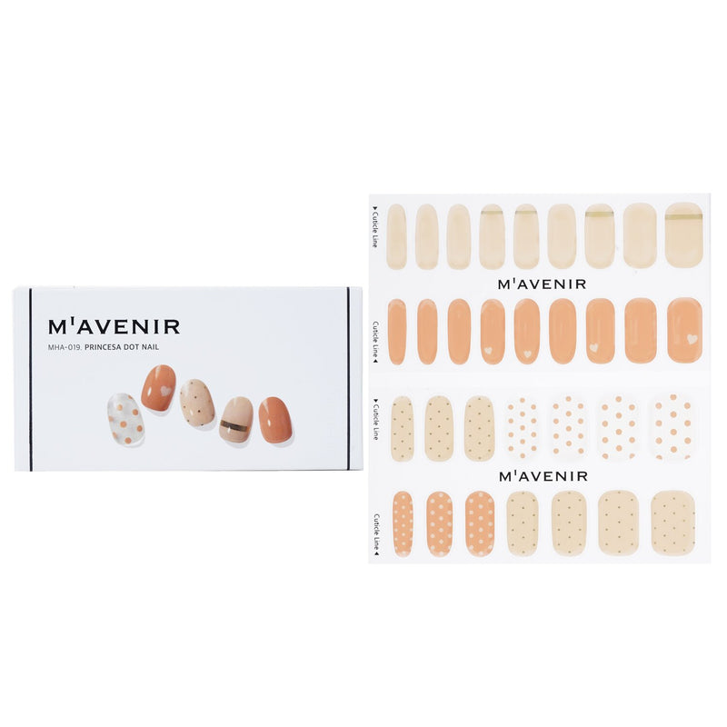 Mavenir Nail Sticker (Orange) - # Princesa Dot Nail  32pcs