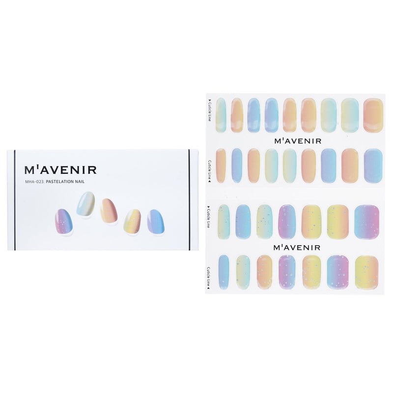 Mavenir Nail Sticker (Assorted Colour) - # Pastelation Nail  32pcs