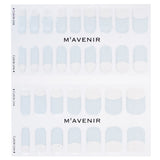 Mavenir Nail Sticker (White) - # White Deep French Nail  32pcs