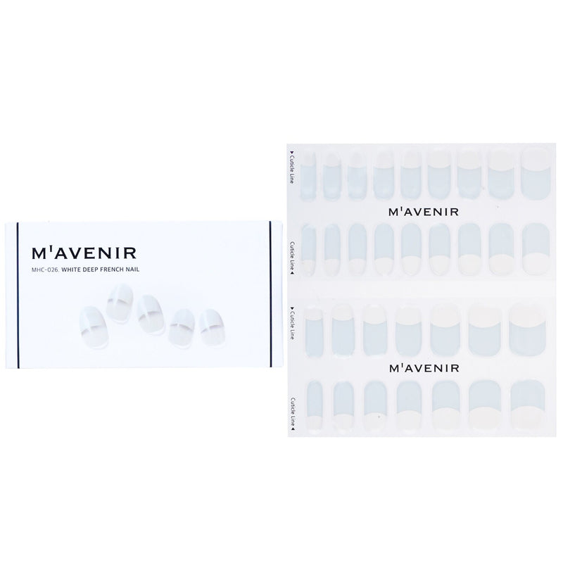 Mavenir Nail Sticker - # Cream Blue Matt Nail  32pcs