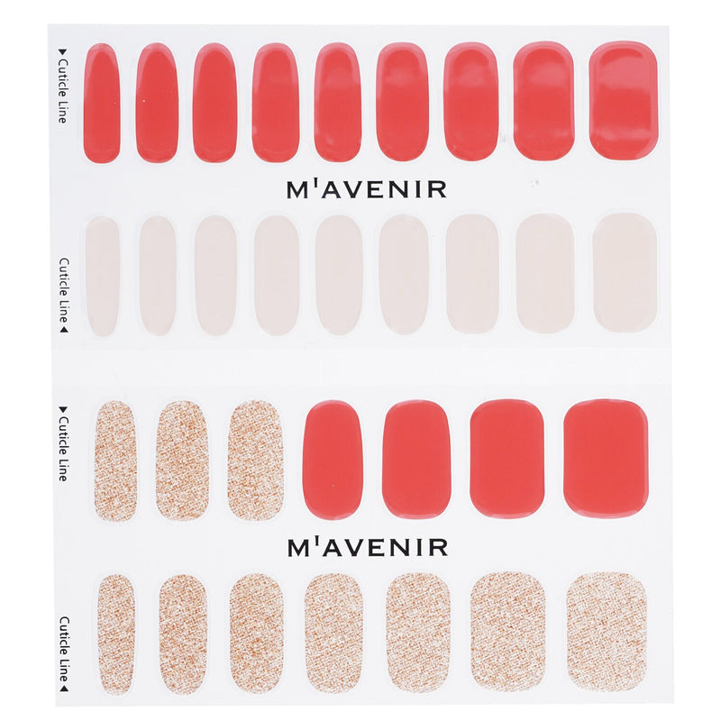 Mavenir Nail Sticker (Pink) - # Brillante Rose Nail  32pcs