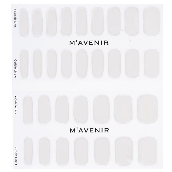 Mavenir Nail Sticker - # White Crema Nail  32pcs