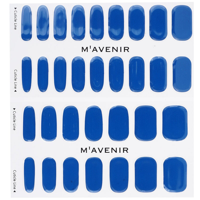 Mavenir Nail Sticker (Blue) - # Classic Navy Nail  32pcs