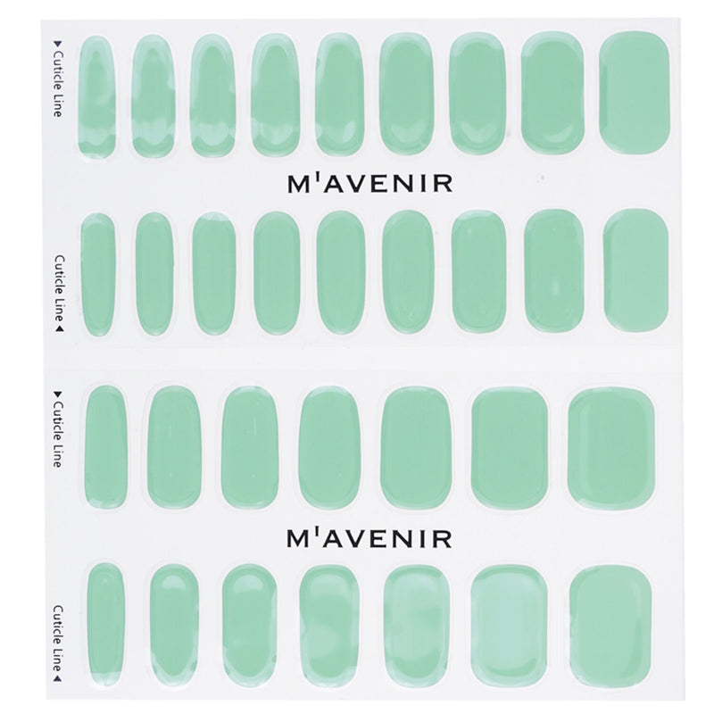 Mavenir Nail Sticker (Blue) - # Jade Syrup Nail  32pcs