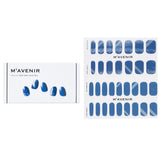 Mavenir Nail Sticker - # Cream Blue Matt Nail  32pcs