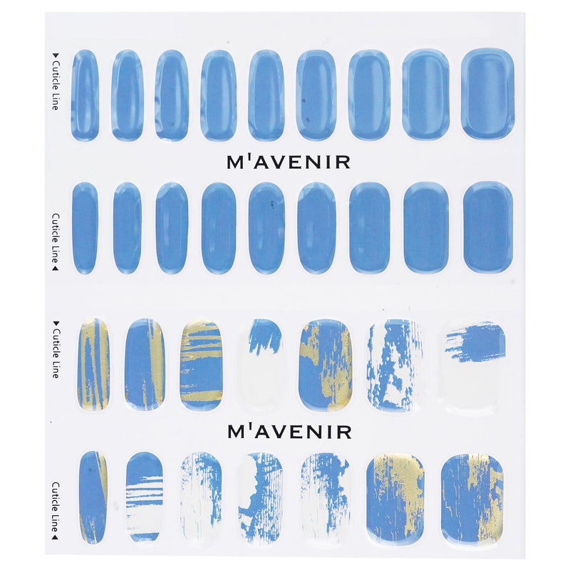 Mavenir Nail Sticker (Blue) - # Como Sea Nail  32pcs