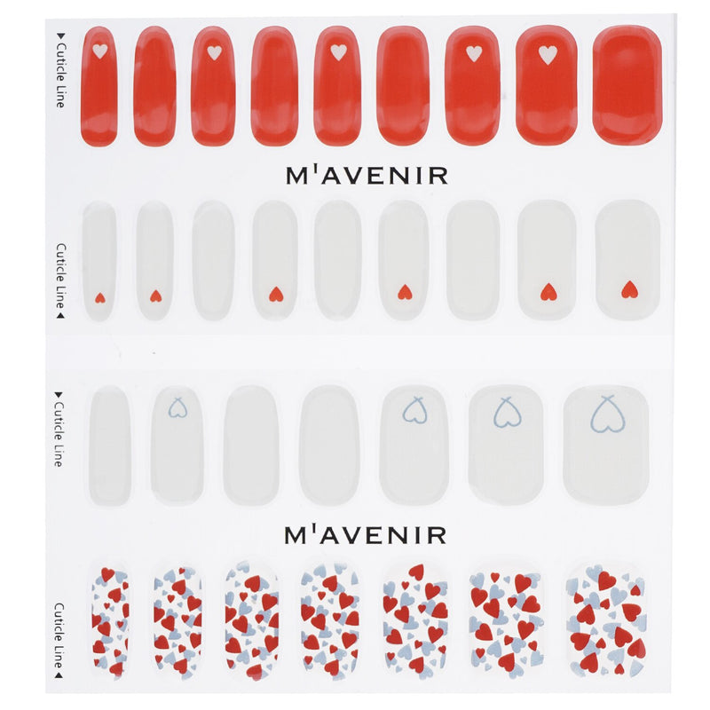 Mavenir Nail Sticker (Assorted Colour) - # Little Heart Nail  32pcs