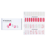 Mavenir Nail Sticker (Pink) - # Rose Quartz Marble Nail  32pcs