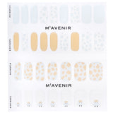 Mavenir Nail Sticker (White) - # White Cow Nail  32pcs