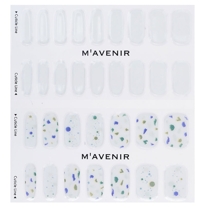 Mavenir Nail Sticker (White) - # Violeta Blooming Nail  32pcs