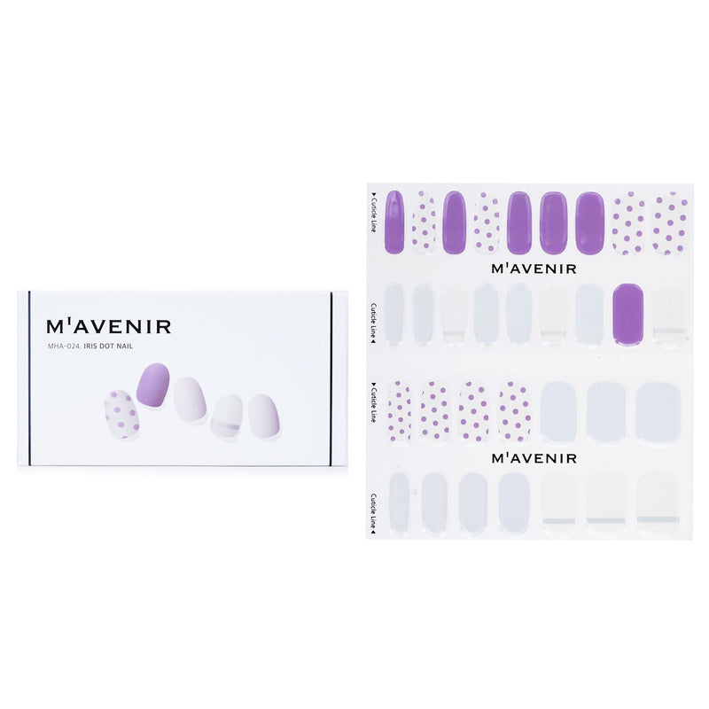 Mavenir Nail Sticker (Patterned) - # Iris Dot Nail  32pcs